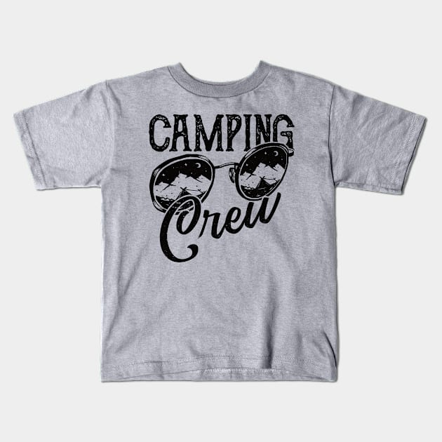 Camping Crew 2022 Camping Matching for Family Camper Group Kids T-Shirt by Gaming champion